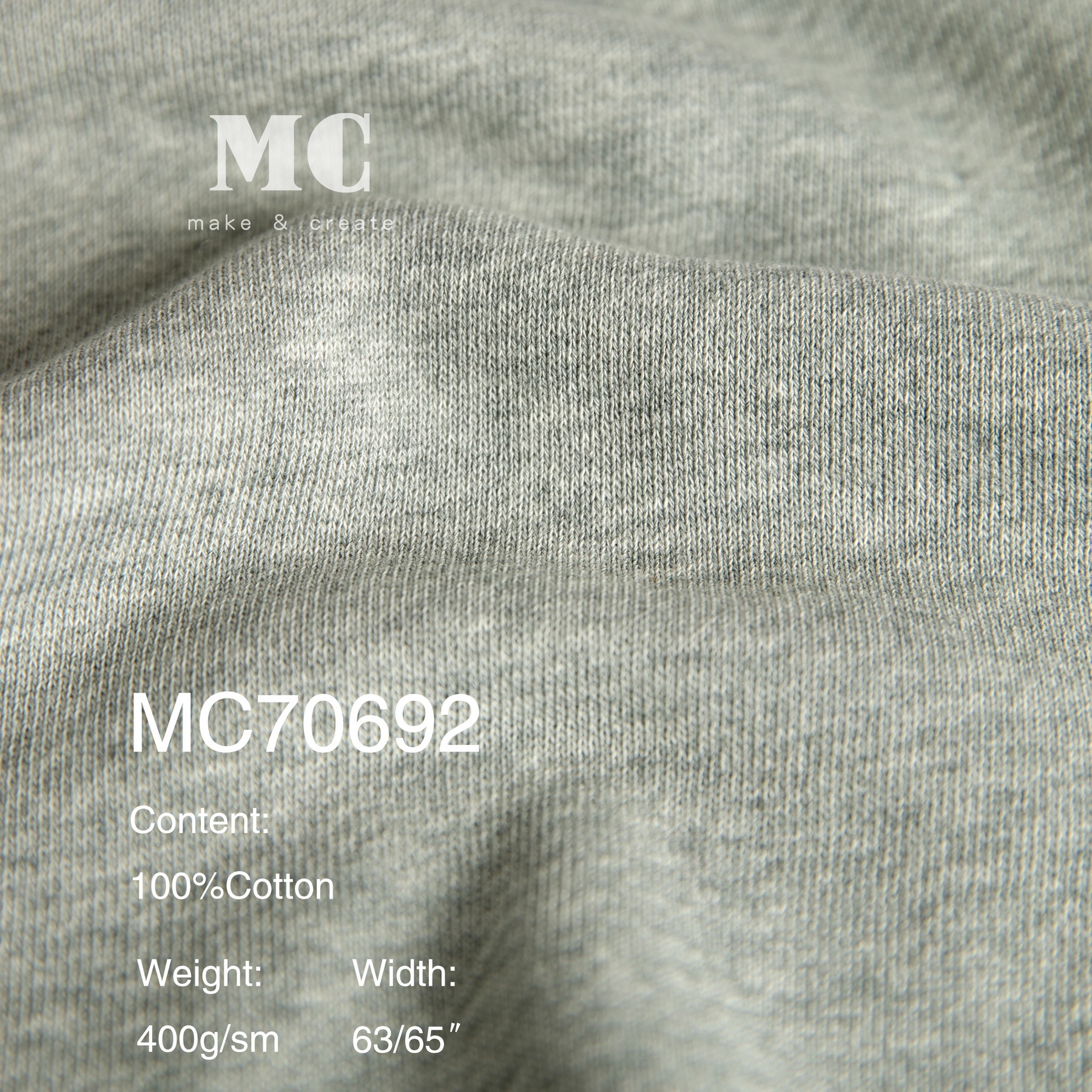 Cotton Large French Terry